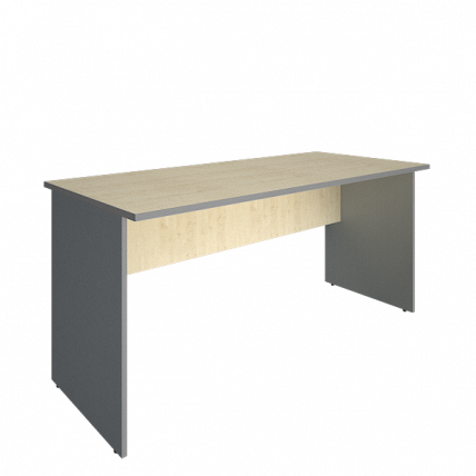 Стол письменный Рива А.СП-4 Клен/Металлик / Riva_0