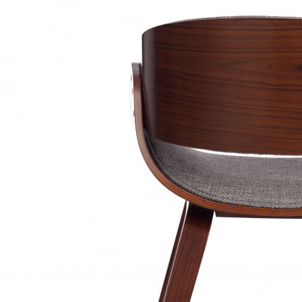 Стул ЛАНДО (мод.8036) дерево / ткань, 59х53х75 см, орех/серый, Аимкаса 28 / LANDO (mod.8036) Aimcasa_9