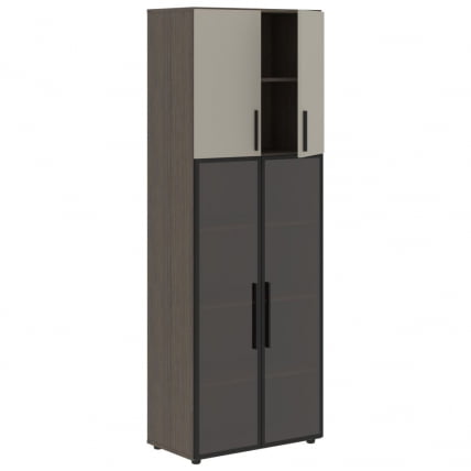 Шкаф комбинированный ВЕЛИОН ВХCС 80.2 Аметист Дуб Сильвер / VELION VHCS_3