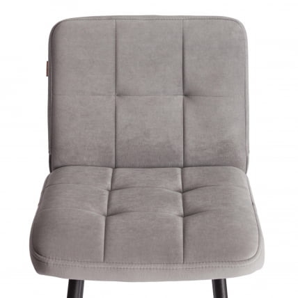 Барный стул Медео/Медео велюр, серый, 29, 45х56х113 см / Medeo/Медео_5