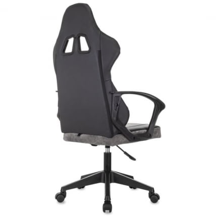 Кресло компьютерное БРАБИКС Форсер ГМ-127, 2 подушки, экокожа/велюр, черное/серое / BRABIX Forcer GM-127,_3