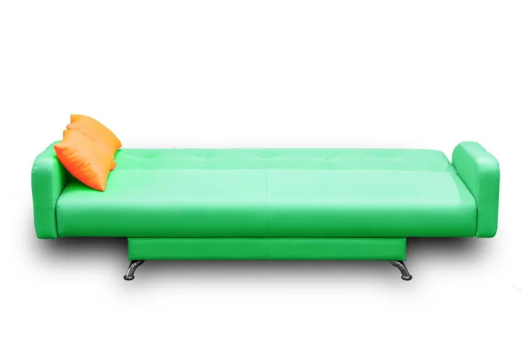Диван МАНГО 3 (2 категория) Зеленый Оранжевый / MANGO_3