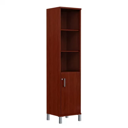 Стеллаж стекло в раме В431.3 Л/Р Бургунди / L/R_0