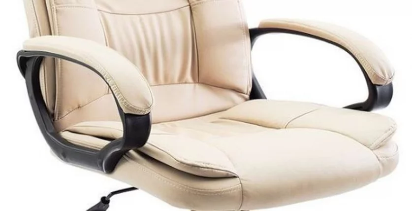 Кресло для руководителя CЛ45 Бежевый / CL45_1