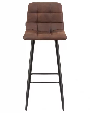 Стул барный ДОБРИН НИCОЛЕ Коричневая микрофибра ПК-03 / DOBRIN NICOLE PK-03_5