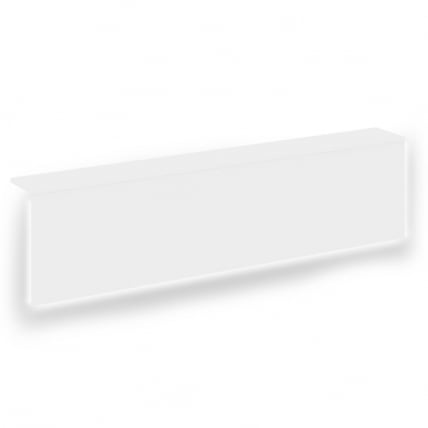 Накладка с подсветкой прямая высокая на 2 модуля О.Р-Ф.МП.В-158 ОНИКС О.Р-НП.В-158.2.С Белый Бриллиант / О.R-F.MP.V-158 ONIX О.R-NP.V-158.2.S_0