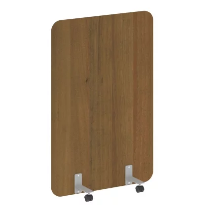 Перегородка на металлических опорах, на роликах Р-лине ДП.Р-100-150 Орех Гварнери / R-line DP.R-100-150_0