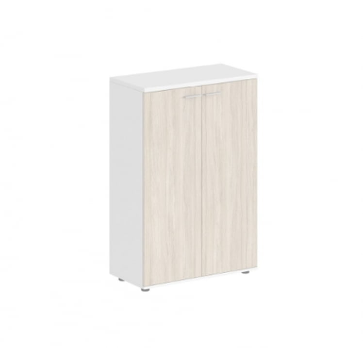 Шкаф средний Сигма СГ.803.ВХ.ОЛ Белый Дуб светлый / Sigma SG.803.WH.OL_0