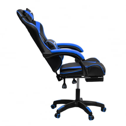 Кресло 088 цвет черный/синий с массажем 088-блаcк-блуе-масс / 088-black-blue-mass_5