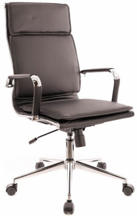 Кресло руководителя Нерей Т экокожа Черный / Nerey T_1