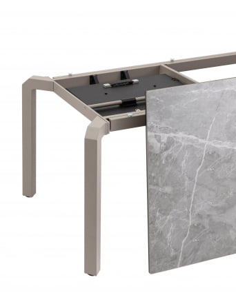 Стол обеденный Варден раскладной 180-240х90 см керамика серый / Varden_5