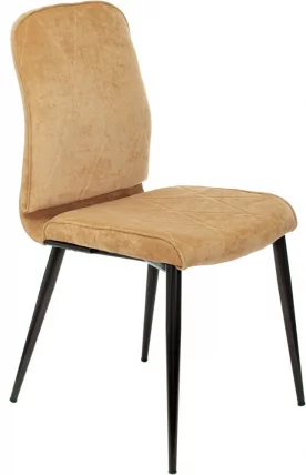 Стулья для кухни Бюрократ КФ-3 горчичный Велвет 73 2 шт. / KF-3 Velvet_1