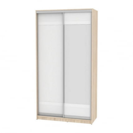 Шкаф-купе Б-220х120х60-2(ДСС-Белый-Д9Д10) / B-220х120х60-2(ДСС-Белый-D9D10)_0