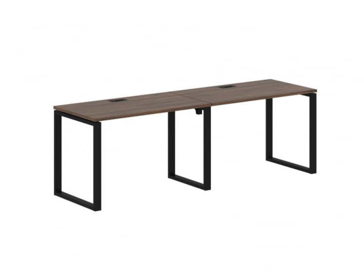 Бенч-система ЕДИС ЕКВСТ 2367 Дуб Денвер темный Черный / EDIS EQWST_0