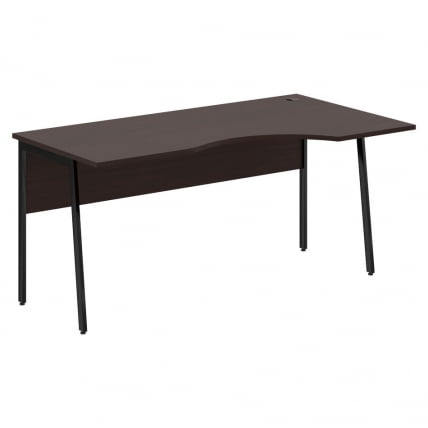 Стол эргономичный правый ИМАГО Плус СА-1П(Пр) Венге Магия Черный / IMAGO Plus СА-1P(Пр)_0