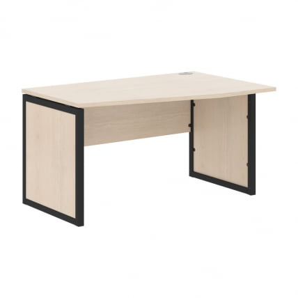 Стол письменный правый КСТЕН-КП КСКПCТ 149 Р Бук Тиара Антрацит / XTEN-QP XQPCT R_0