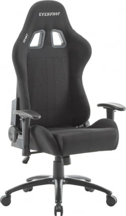 Кресло геймерское Еверпроф Гхост Ткань Черный / Everprof Ghost_1
