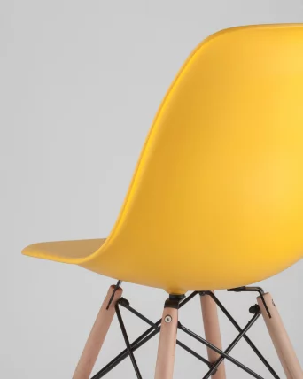 Стул Еамес ДСВ Желтый / Eames DSW_6