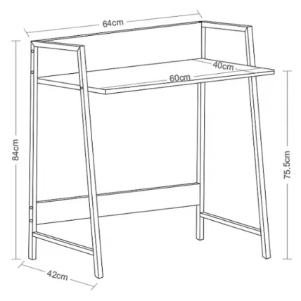 Стол на металлокаркасе БРАБИКС ЛОФТ CД-003 Дуб антик / BRABIX LOFT CD-003_9