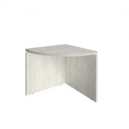 Элемент стола переговоров без опор ЙАЛТА ЛТ-СПУ Л Снежная Патина / YALTA LT-SPU L_0