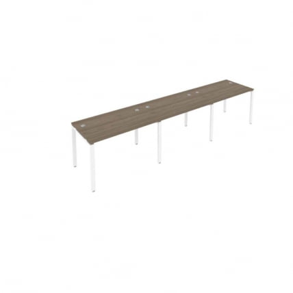 Рабочая станция на 3 раб.места Метал Сйстем Б.СМ-3.2 Вяз/Белый / Metal System_0