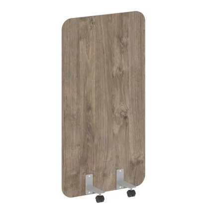 Перегородка на металлических опорах, на роликах Р-лине ДП.Р-80-150 Тиквуд Темный / R-line DP.R-80-150_0