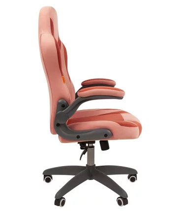 Кресло для геймеров CХАИРМАН ГАМЕ 55 Розовый-бордо / CHAIRMAN GAME_2