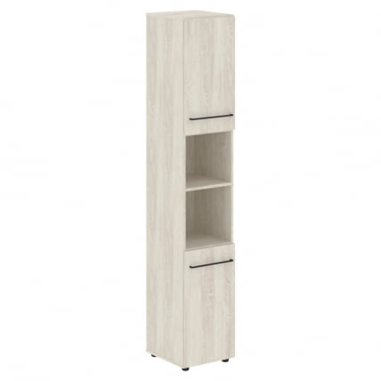 Шкаф колонка с глухими малыми дверьми ЛОФТИС ЛХC 40.4 Сосна Эдмонт / LOFTIS LHC_0