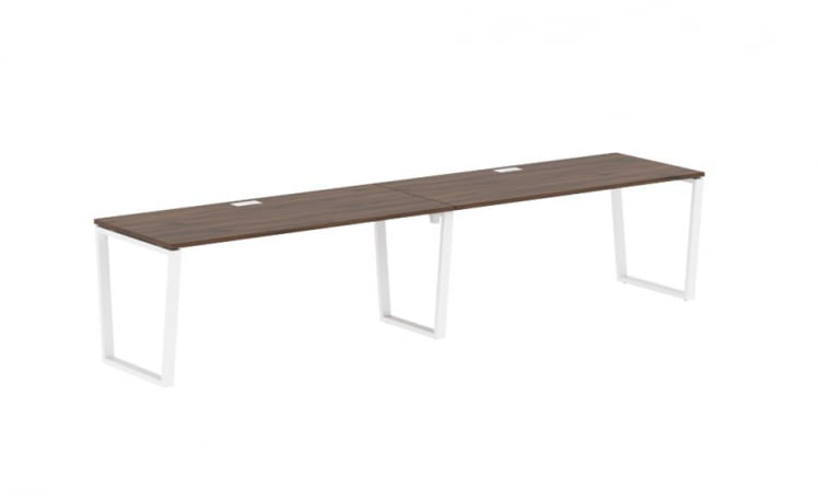 Бенч-система ЕДИС ЕВВСТ 3580 Дуб Денвер темный Белый / EDIS EVWST_0