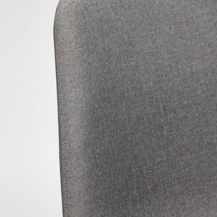 Стул БРЕЕЗЕ (мод. 4724) металл/ткань, 44х48х87см, серый/натуральное дерево / BREEZE (mod._5