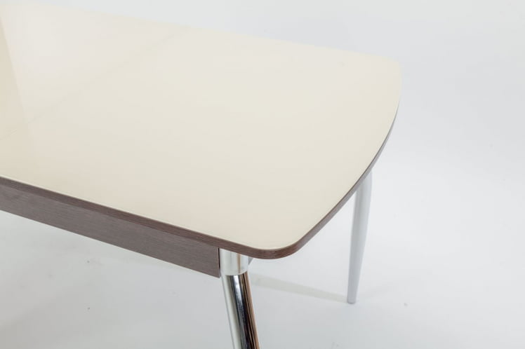 Стол обеденный Чикаго СТ(6191) венге,стекло бежевое_8