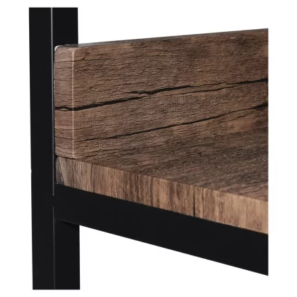 Стеллаж на металлокаркасе БРАБИКС ЛОФТ СХ-002 Мореный дуб / BRABIX LOFT SH-002_7