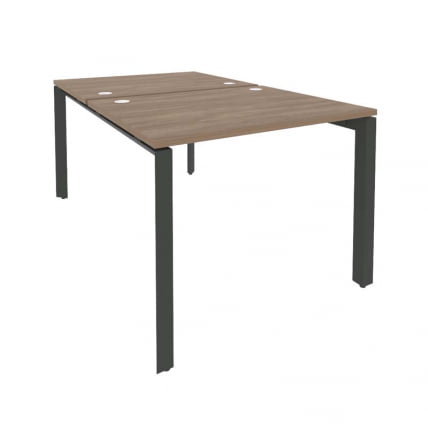 Рабочая станция на П-образном м/к ОНИКС О.МП-Д.РС-2.1.8 Дуб Аризона/Антрацит / ONIX O.MP-D.RS-2.1.8_0