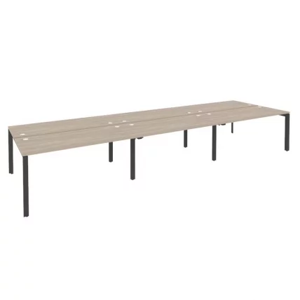 Рабочая станция на П-образном м/к ОНИКС О.МП-Д.РС-6.4.7 Дуб Аттик/Антрацит / ONIX O.MP-D.RS-6.4.7_0