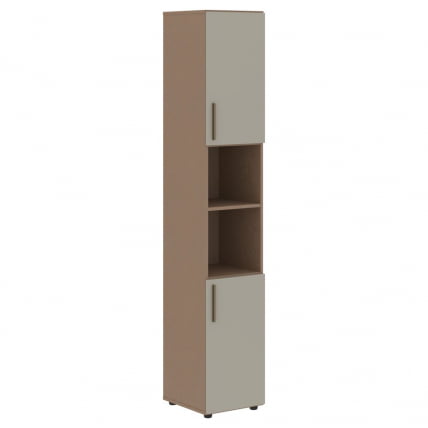 Шкаф-колонка с глухими малыми дверьми (правый) ВЕЛИОН ВХCС 40.4 Р Аметист Кобра / VELION VHCS R_0