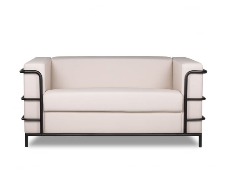 Диван двухместный Аполло 2.0 (2Д) Кремово-белый Еуролине 907 / Euroline_1