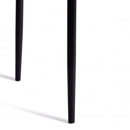 Стул ВЕРТЕР (мод. БC577-ДC) металл, флок, 41 х 52 х 95 см, Лигхт грей (светло-серый) ХЛР14 / черный / VERTER (mod. BC577-DC) Light grey HLR14_7