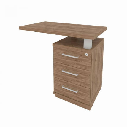 Тумба приставная Фирст КТП-1 (Р) Дуб Табак / First KTP-1 (R)_0