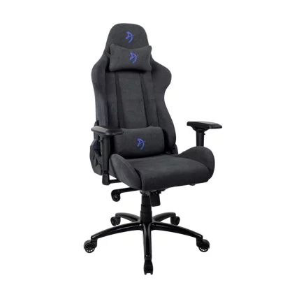 Геймерское кресло Ароззи Верона Сигнатуре Софт Фабриc Черный-синий / Arozzi Verona Signature Soft Fabric_0