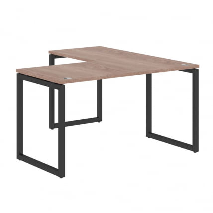 Стол угловой левый КСТЕН-К КСКCТ 1415 Л Дуб Сонома Антрацит / XTEN-Q XQCT L_0