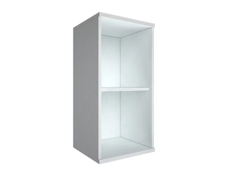 Стеллаж низкий узкий Рива А.СУ-3 Белый / Riva_0