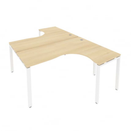 Рабочая станция Метал Сйстем Б.РАС-СА-2.4 Акация/Белый / Metal System_0