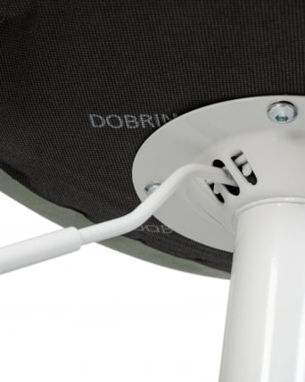 Стул барный ДОБРИН ТАИЛОР ВХИТЕ Пудрово-мятный велюр МДЖ9-87 / DOBRIN TAILOR WHITE MJ9-87_7