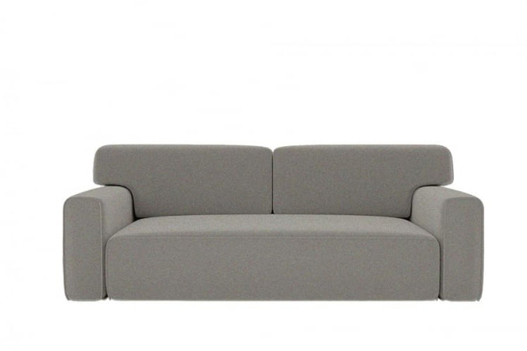 Диван прямой Сандвик (Берхоусе) Цвет фасада: Грей рогожка; Тип: Прямой; Материал фасада: Микророгожка / (Berhouse)_0