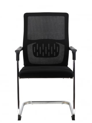Кресло для посетителей Еверпроф ЕП-510 Сетка Черный / Everprof EP-510_1