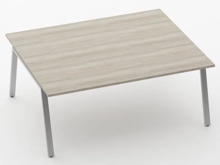Стол для переговоров Дека Л-обр.каркас 74.145.18 Дуб Сантана светлый / Deka_0
