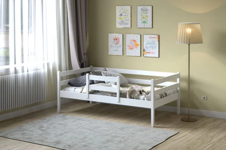 Кровать детская РооРоом ВК-1 Белая / RooRoom VK-1_2