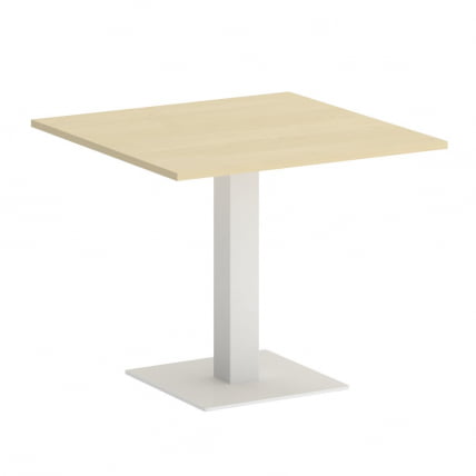 Стол журнальный квадратный ХОМЕ ОФФИCЕ ВР.СП-5-90.2 Клен/Белый металл / HOME OFFICE VR.SP-5-90.2_0