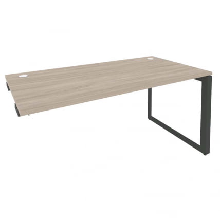 Стол-приставка на О-образном м/к к опорным элементам ОНИКС О.МО-СПР-4.8 Дуб Аттик/Антрацит / ONIX O.MO-SPR-4.8_0