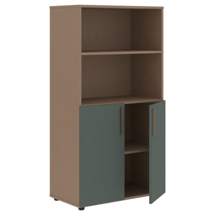 Шкаф с 1 комплектом глухих малых дверей ВЕЛИОН ВМCС 80.5 Нефрит Кобра / VELION VMCS_1